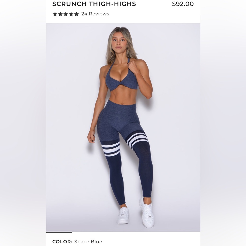 Bombshell Sportswear Space Blue Leggings